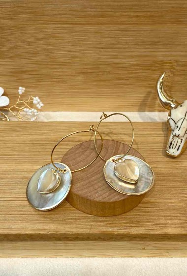 Wholesaler Missra Paris - Acier inoxydable earring