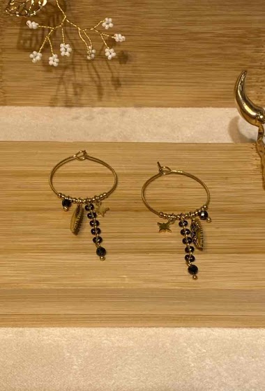 Großhändler Missra Paris - stainless steel earrings