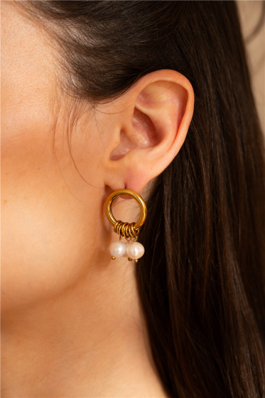 Wholesaler Missra Paris - steel earrings