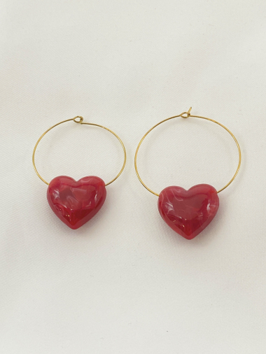 Wholesaler Missra Paris - Acrylic resin earrings