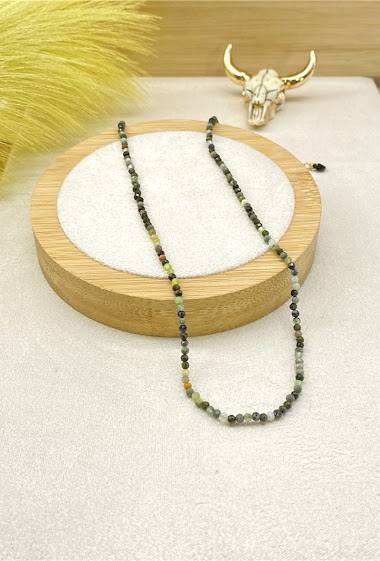Großhändler Missra Paris - Teel necklace with natural pearls