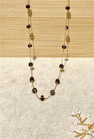Großhändler Missra Paris - Stainless steel necklace