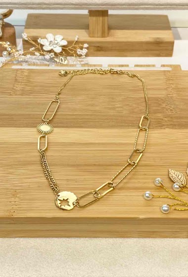 Wholesaler Missra Paris - Acier inoxydable necklace801