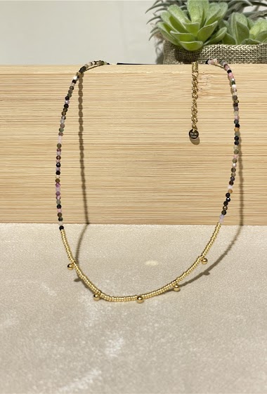 Großhändler Missra Paris - stainless steel necklace