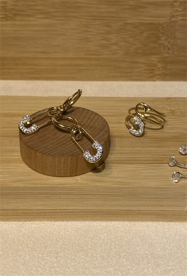 Wholesaler Missra Paris - Ensemble de bijoux en acier inoxydable Bracelet+bague
