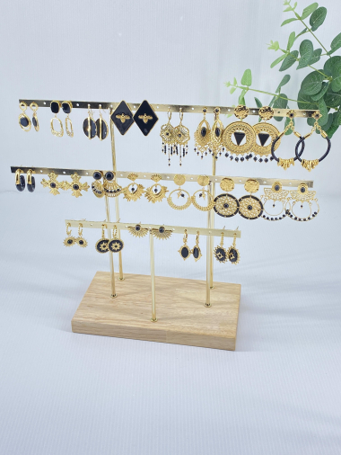 Wholesaler Missra Paris - Steel jewelry set+display