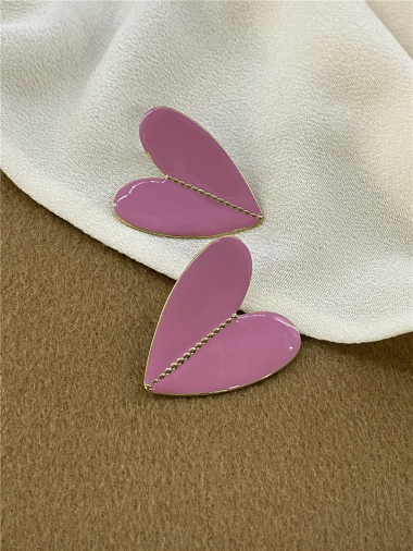 Wholesaler MISSRA PARIS INFINITY - Stainless steel earrings