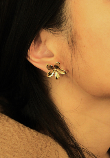 Grossiste MISSRA PARIS INFINITY - Boucles d'oreilles en acier