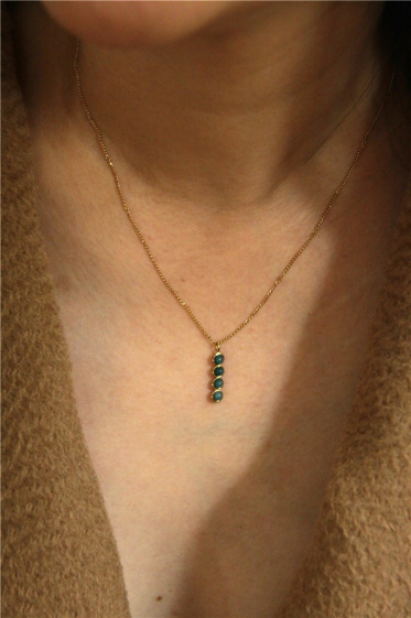 Großhändler MISSRA PARIS INFINITY - Halskette aus Edelstahl