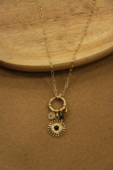 Wholesaler MISSRA PARIS INFINITY - Stainless steel necklace
