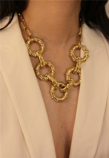 Großhändler MISSRA PARIS INFINITY - Halskette aus Edelstahl