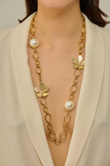 Wholesaler MISSRA PARIS INFINITY - Stainless steel necklace