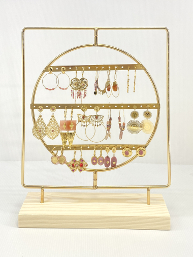 Großhändler Missra Paris - Set mit 15 Ohrringen aus Edelstahl