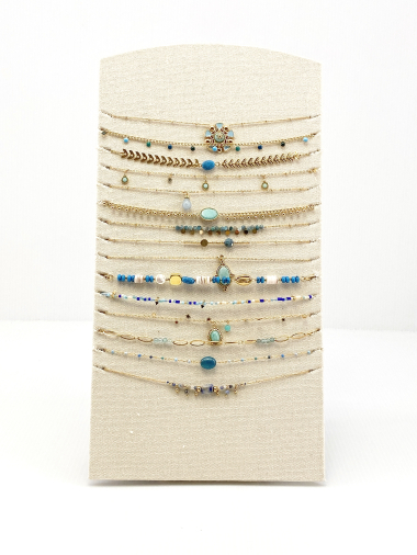 Großhändler Missra Paris - Halsketten-Sets aus Edelstahl