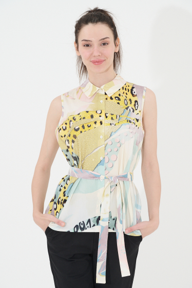 Wholesaler Missy Tekstil - Sleeveless blouse