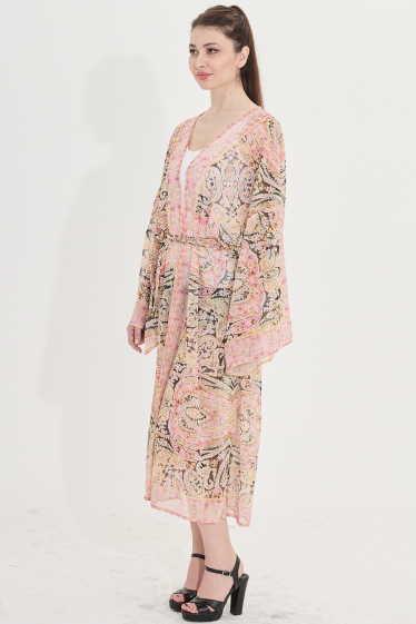 Grossiste Missy Tekstil - Kimono à motif