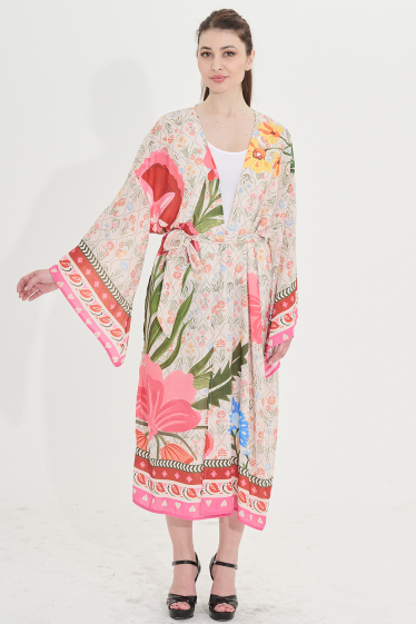 Grossiste Missy Tekstil - Kimono à motif