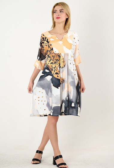 Großhändler Missy Tekstil - Dress with strass