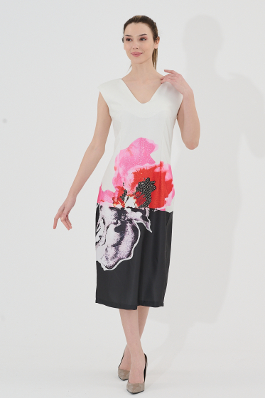 Wholesaler Missy Tekstil - Floral dress