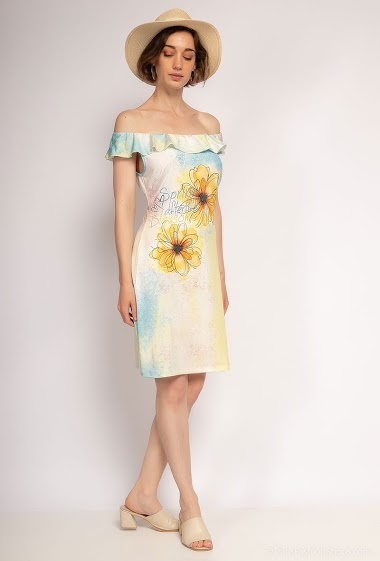 Großhändler Missy Tekstil - Printed dress