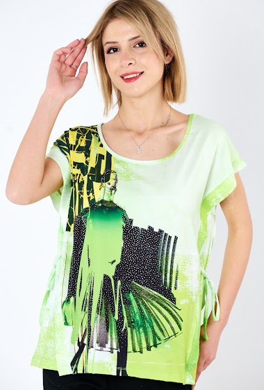 Großhändler Missy Tekstil - Tee shirt women