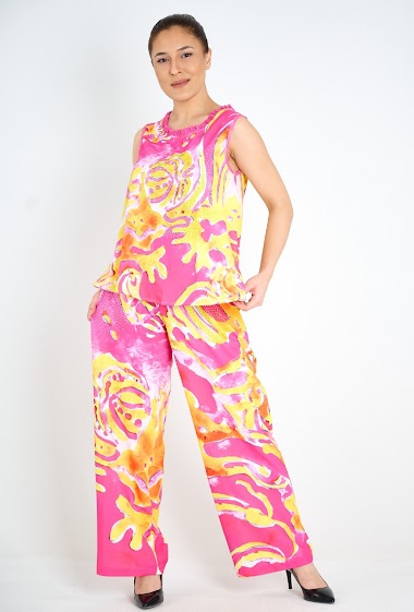 Wholesaler Missy Tekstil - Top + pant women