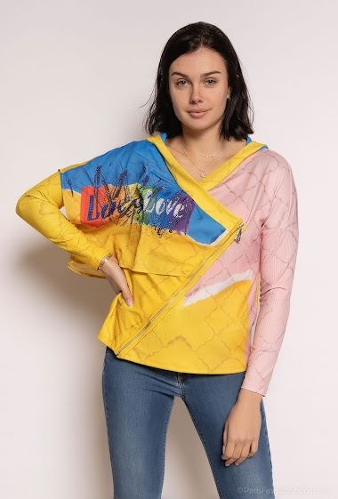 Wholesaler Missy Tekstil - Jacket with strass
