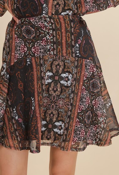 Wholesaler CONTEMPLAY - Printed skirt