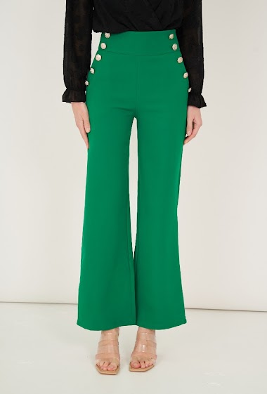 Grossiste CONTEMPLAY - Pantalon habillé taille haute