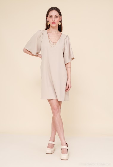 Wholesaler CONTEMPLAY - Dress with chain details