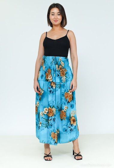 Wholesaler MJ FASHION - Floral pattern skirt