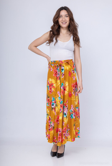 Wholesaler MJ FASHION - Skirt with floral print