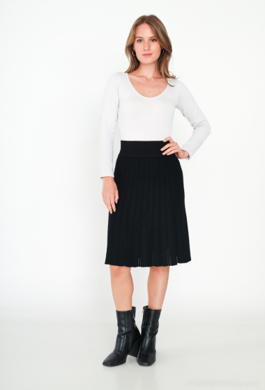 Wholesaler MJ FASHION - Short plain skirt