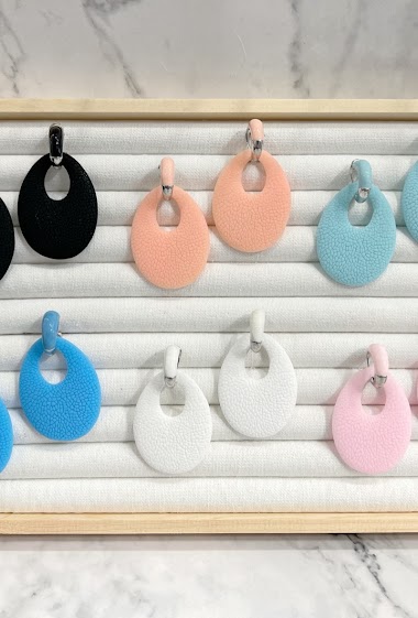 Wholesaler Mochimo Suonana - Metal 2in1 earrings