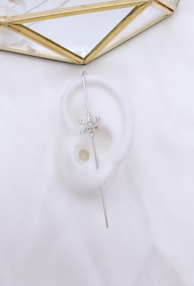 Wholesaler Mochimo Suonana - mono snowflake earring