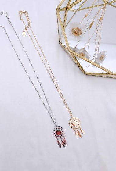 Wholesaler Mochimo Suonana - dream catcher pendant necklace