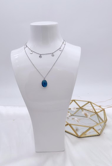Wholesaler Mochimo Suonana - necklace with stone pendant