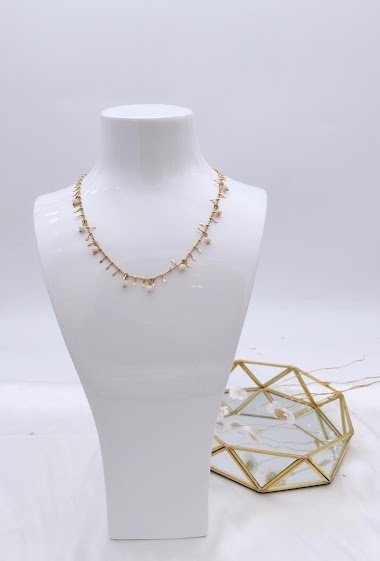 Großhändler Mochimo Suonana - necklace with pearls