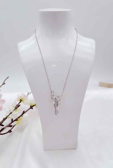 Wholesaler Mochimo Suonana - Couple pendant  necklace  stainless steel