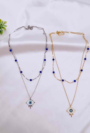 Wholesaler Mochimo Suonana - Necklace with pendant stainless steel