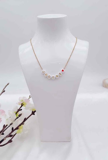 Wholesaler Mochimo Suonana - Necklace J'ADORE