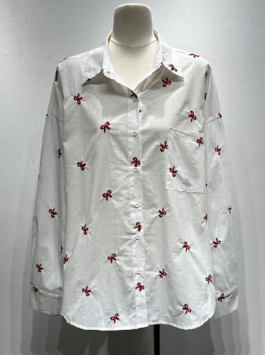 Wholesaler Mochy - embroidered shirt