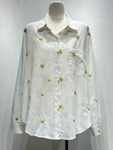 Wholesaler Mochy - Embroidered shirt