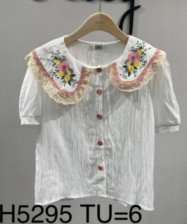 Wholesaler Mochy - embroidered shirt