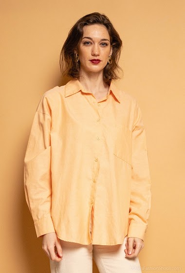 Grossiste Mochy - chemise basic unique couleur