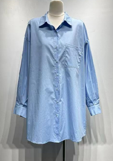 Grossiste Mochy - chemise long en cotton