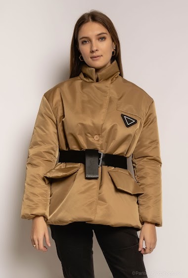 Wholesaler Mochy - Puffer jacket with belt