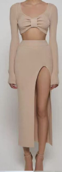 Wholesaler Mochy - top + long skirt set
