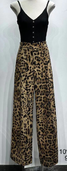 Grossiste Mochy - pantalon leoparde