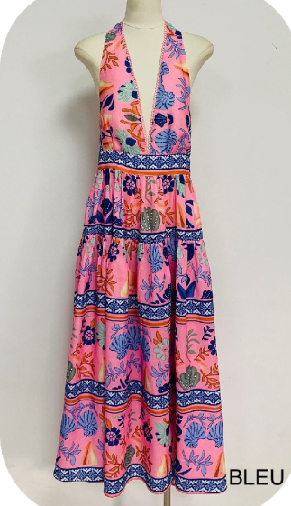 Wholesaler Mochy - dress with a halter top